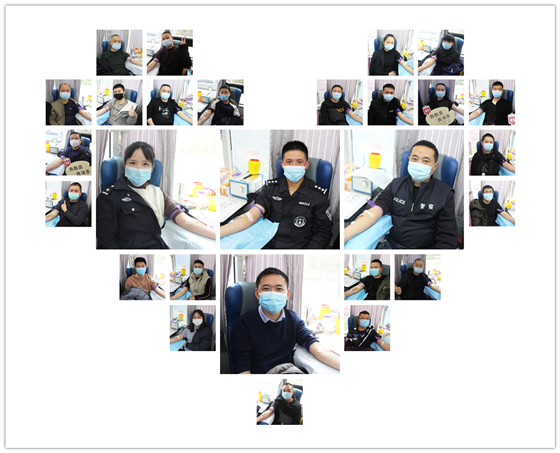 人民警察一心為民，捋袖捐血鐵血柔情——安康市公安局積極開展冬季獻(xiàn)血活動(dòng)