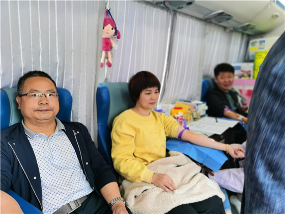 獻血傳真情，為黨旗添光彩 ——三元村春季無償獻血活動側(cè)記